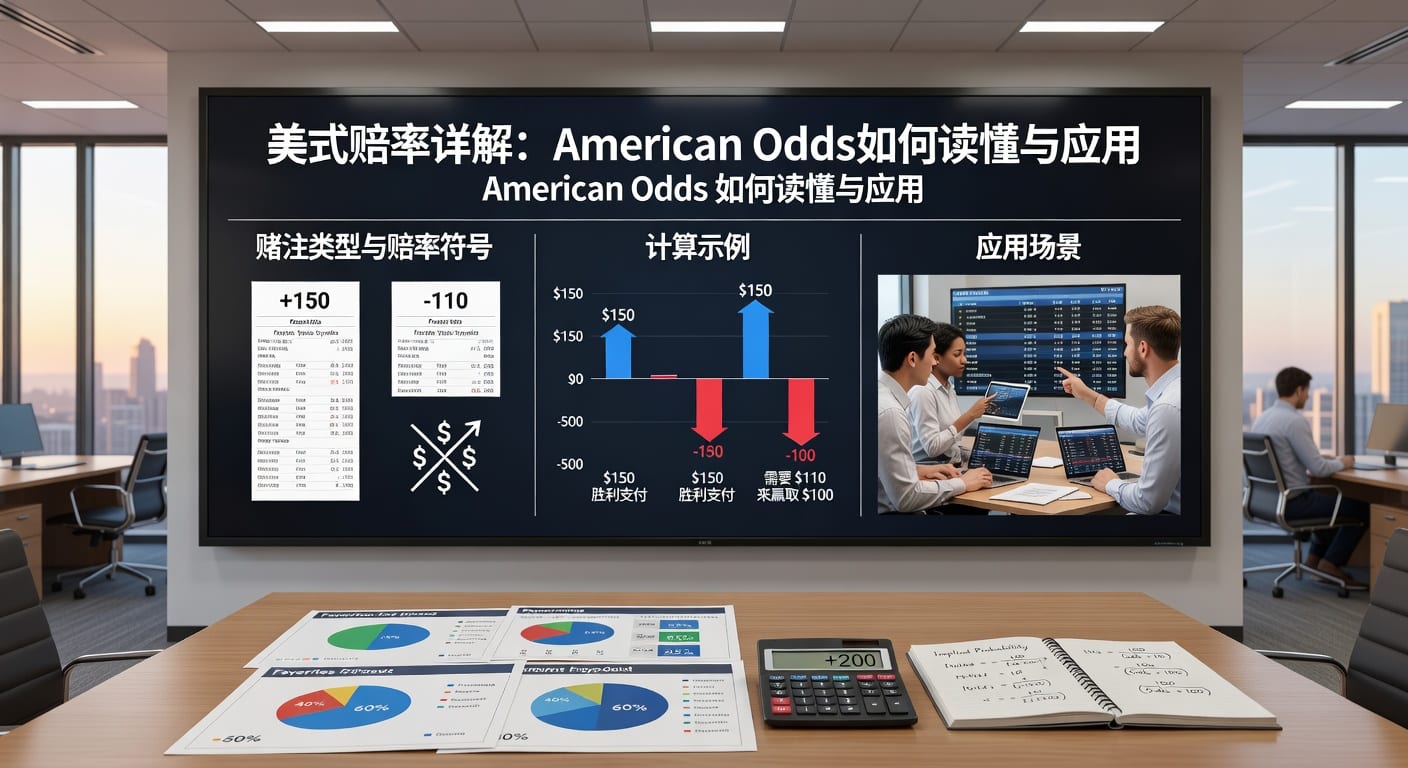 美式赔率 american odds：换算规则与实战读法