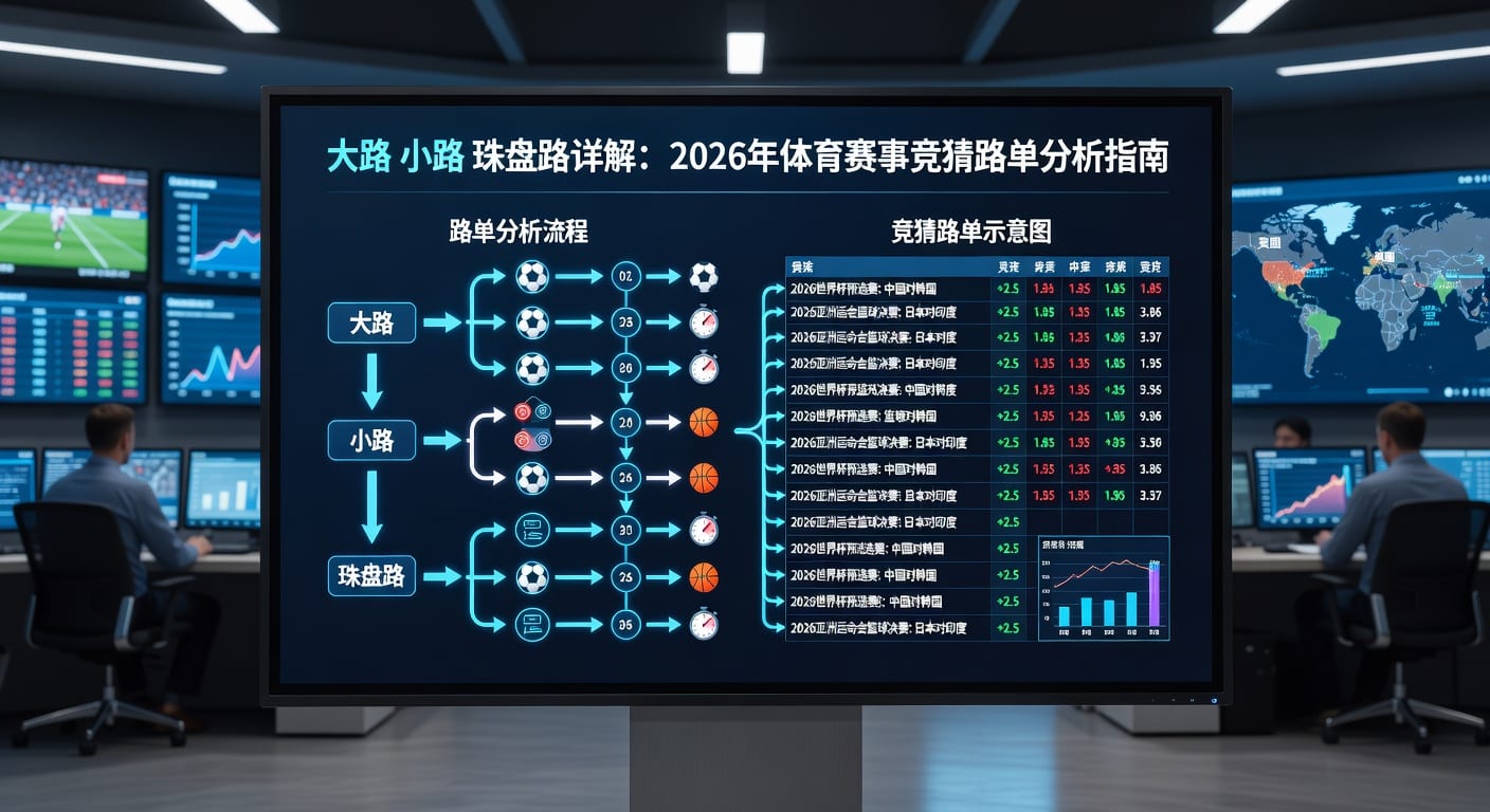 大路 小路 珠盘路：2026年盘口判断思路
