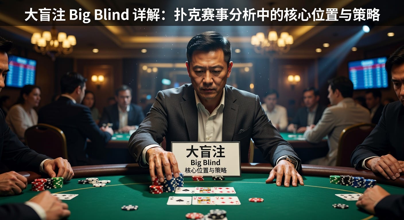 大盲注 big blind：位置、赔率与筹码管理