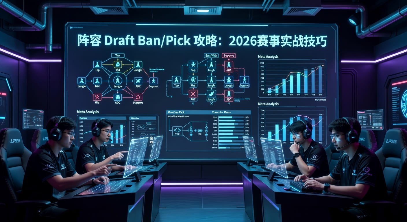 阵容 Draft Ban/Pick：选人顺序与对局逻辑解析