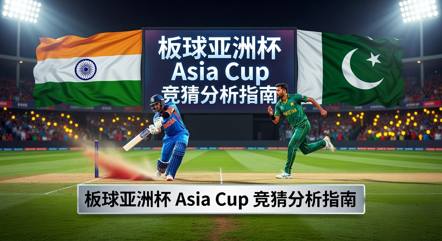 板球亚洲杯 Asia Cup Betting 赛前分析与投注技巧