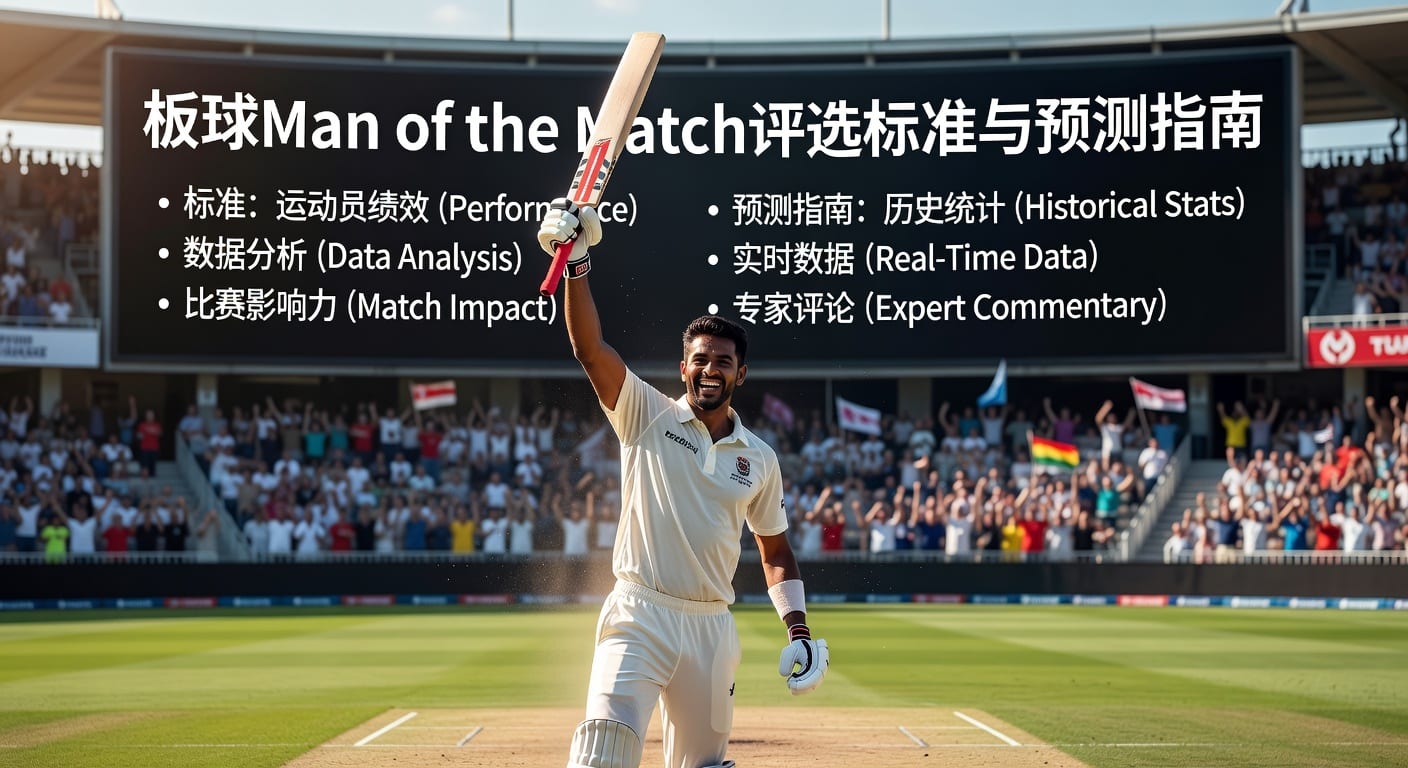 板球Man of the Match评选逻辑与赛后价值解析