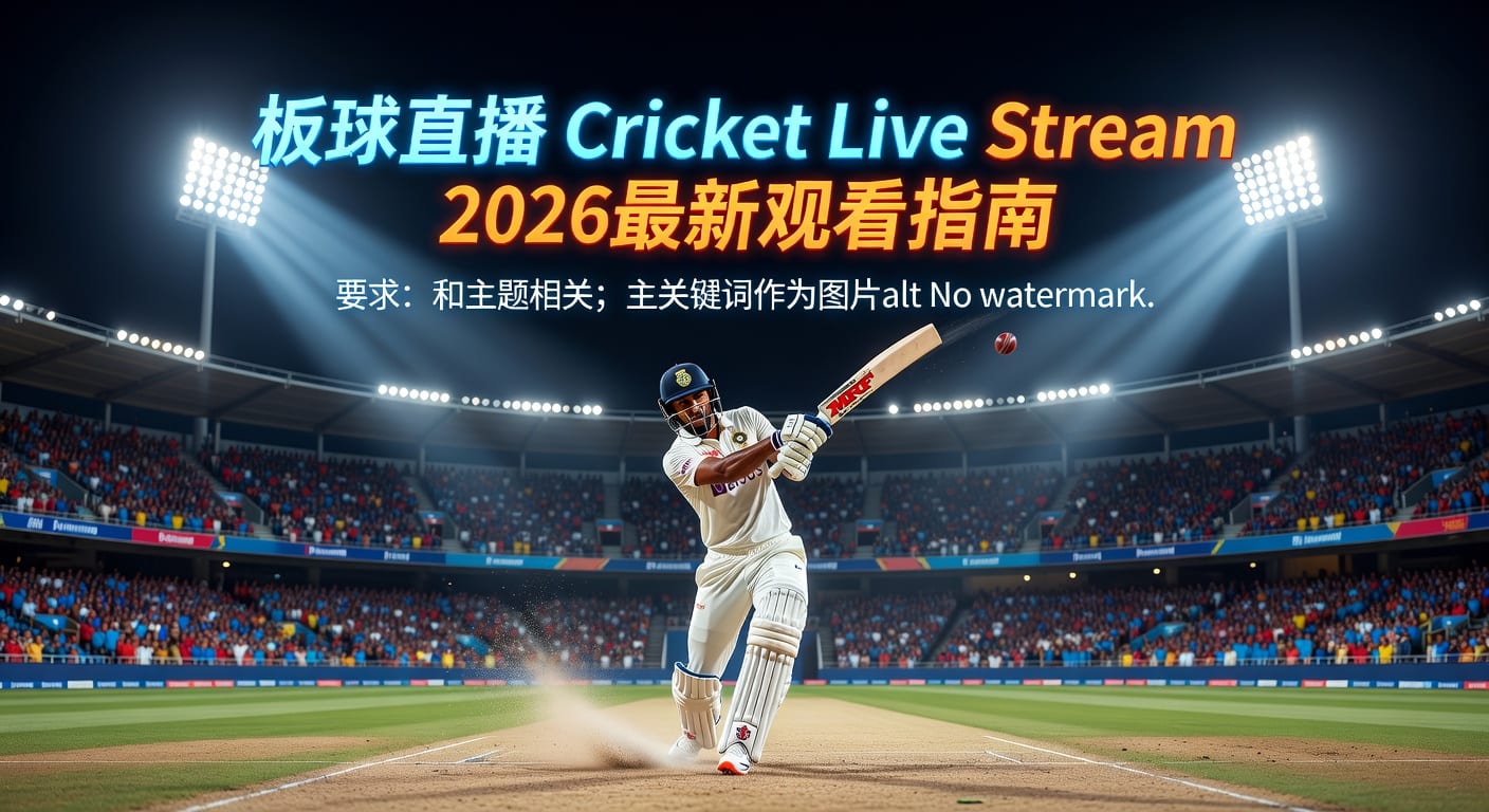 板球直播 Cricket Live Stream：2026观看与选择指南