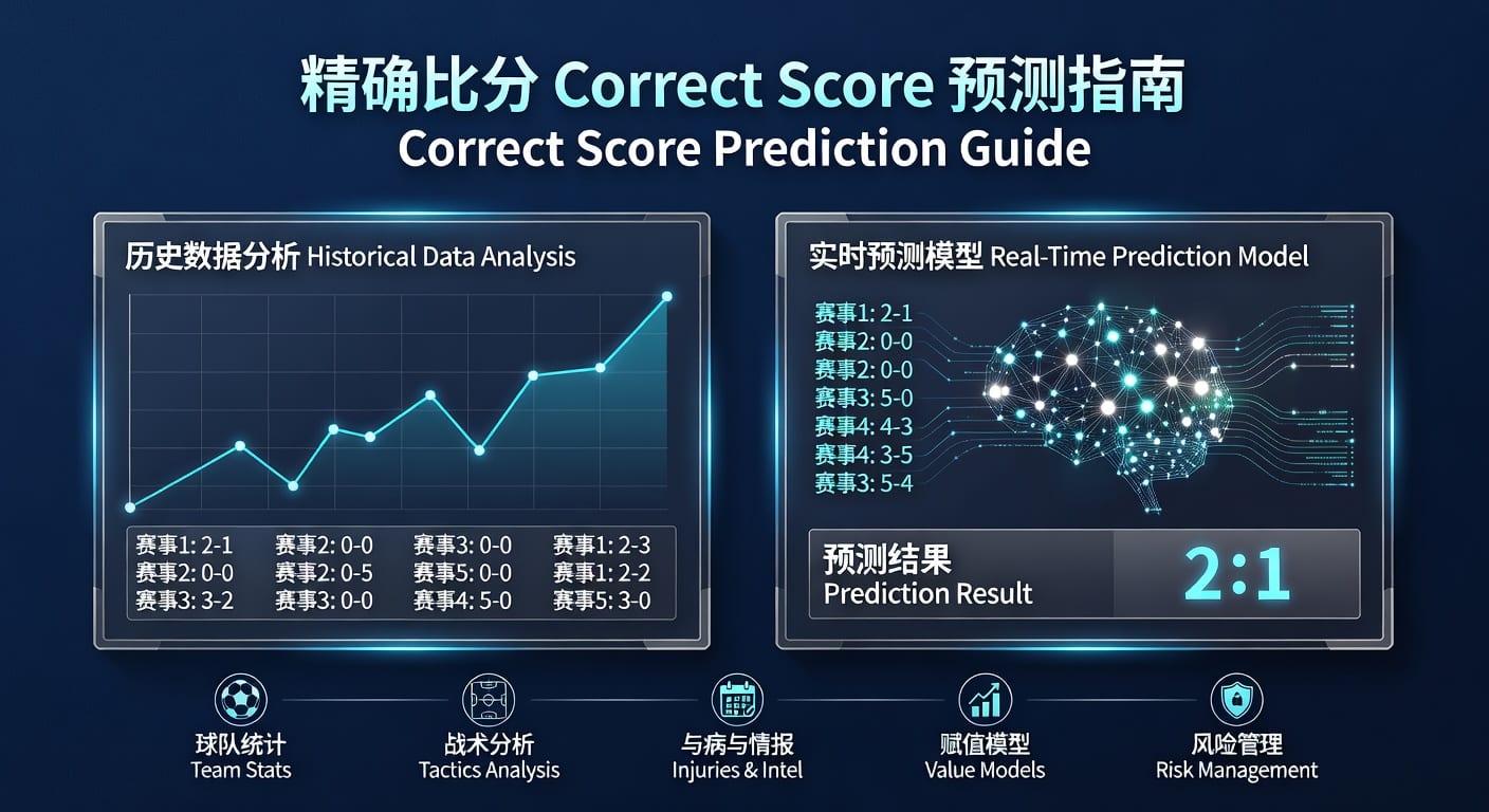 精确比分 correct score｜赛前分析与投注技巧要点