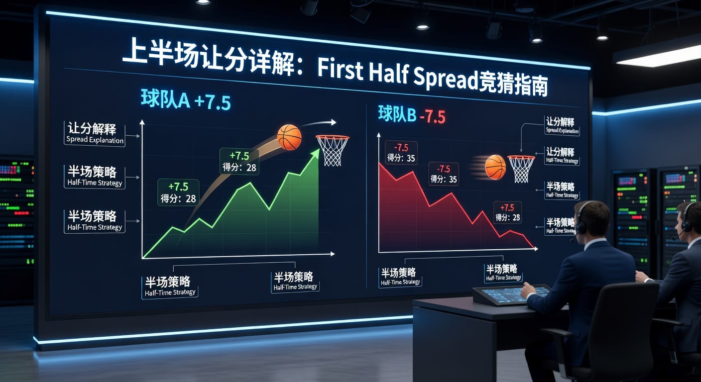 上半场让分 first half spread 实战解析与判断思路